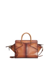 Valentino Garavani Twinkle Studs Double Handle Leather Bag