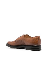 Eleventy Lace Up Leather Derby Shoes