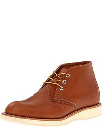 Tobacco Leather Desert Boots