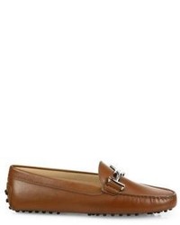 Tod's Double T Gommini Leather Drivers
