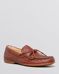 Frye Lewis Tie Leather Driving Loafers