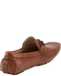 Kenneth Cole Swing Of Things Leather Driver Brown