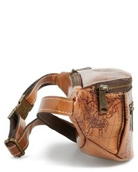 Patricia Nash Signature Map Cologne Leather Fanny Pack