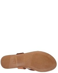 Steve Madden Areena Leather Flat Sandal