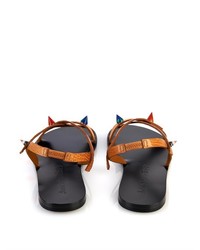 Acne Studios Effie Embellished Leather Sandals