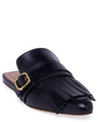 Marni Leather Tassel Slides