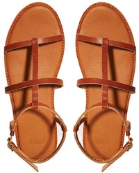 Asos Five Star Leather Flat Sandals