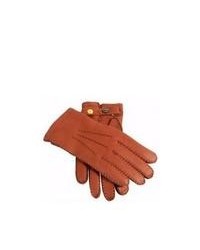 Tobacco Leather Gloves