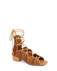 Stella McCartney Maia Cage Ankle Tie Sandal