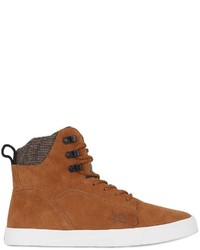 K1x State Leather High Top Sneakers