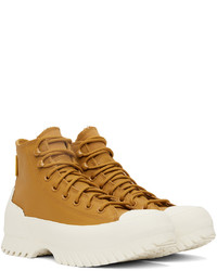 Converse Tan Chuck Taylor Lugged 20 Sneakers