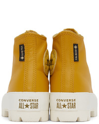 Converse Yellow Chuck Taylor Lugged Winter Hi Sneakers