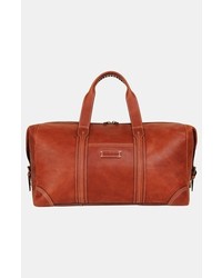 Tommy Bahama Leather Duffel Bag Brown