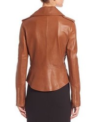 Max Mara Ginepro Leather Jacket