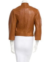 J Brand Leather Jacket W Tags
