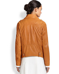 Acne Studios Swift Light Leather Moto Jacket