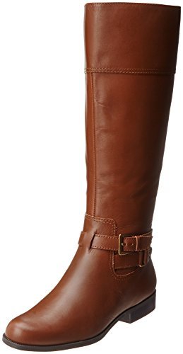 AK Anne Klein Coldfeet Wide Leather Riding Boot, $59 | Amazon.com ...