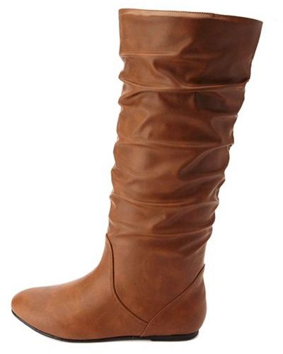 Charlotte russe slouchy boots hotsell