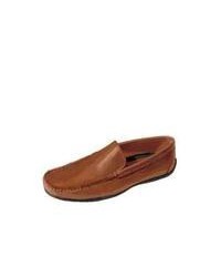Tobacco Leather Loafers