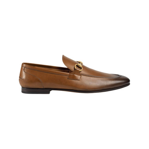 Gucci Jordaan Leather Loafer, $880 | farfetch.com | Lookastic
