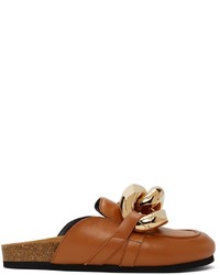 JW Anderson Tan Chain Loafers