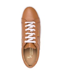 Billionaire Leather Low Top Sneakers