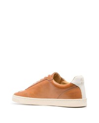 Brunello Cucinelli Leather Low Top Trainers