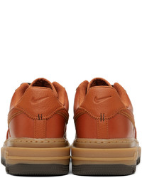 Nike Orange Air Force 1 Luxe Sneakers