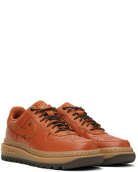 Nike Orange Air Force 1 Luxe Sneakers