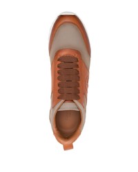 Giorgio Armani Panelled Low Top Sneakers