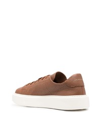 Henderson Baracco Pebbled Low Top Trainers