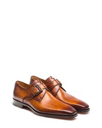 Magnanni Marco Plain Toe Monk Shoe