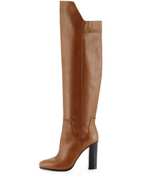 Vince Dempsey Leather Over The Knee Boot