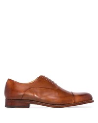 Grenson Bert Hand Printed Leather Derby Shoes