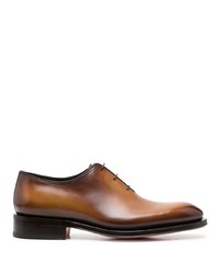 Santoni Leather Oxford Shoes