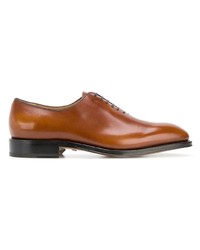 Salvatore Ferragamo Plain Toe Oxford Shoes