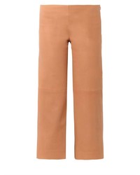 Tobacco Leather Pants