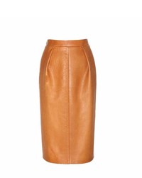 Miu Miu Leather Pencil Skirt