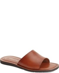 Tobacco Leather Sandals