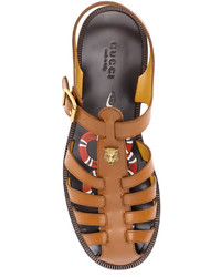 Gucci Buckle Strap Sandals