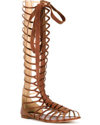 Casadei Knee Length Strappy Daytime Sandals