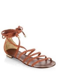 Schutz Victore Leather Sandals