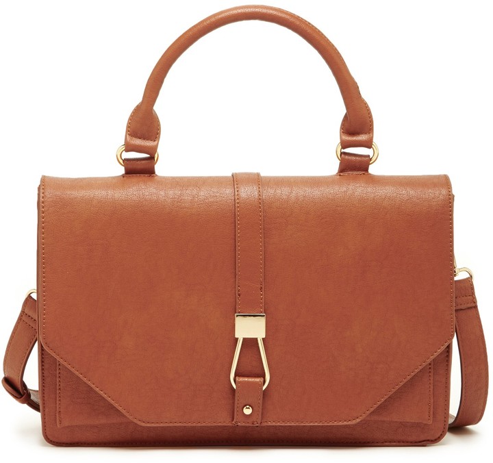 vegan satchel bag