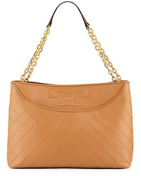 Tory Burch Alexa Quilted Leather Tote Bag