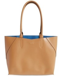Lodis Blair Collection Cynthia Leather Tote Blue