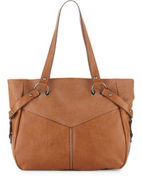 French Connection Kate Faux Leather Tote Bag Nutmeg