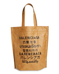 Balenciaga Languages Leather Tote