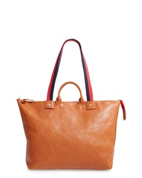 Clare V. Le Zip Leather Tote