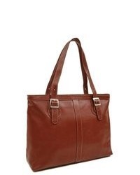 Piel Personalized Leather Ladies Laptop Tote Bag