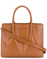 Tod's Small Logo Embossed Tote